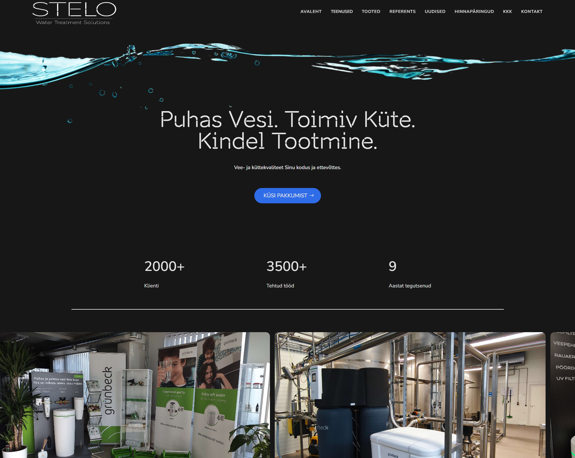 Stelo.ee veebiarenduse projekt